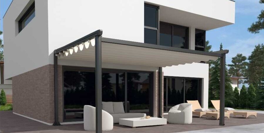 AINE Classic pergola sík tetővel, nyári kivitelben